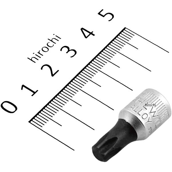 1/4インチsq ヘクスローブソケット