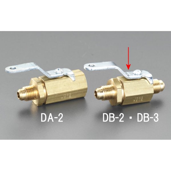 F3/8"xF3/8" 冷媒用ボールバルブ