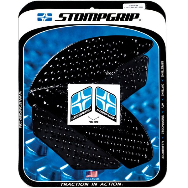 タンク グリップ ボルケーノ 09年-11年 ニンジャ 650R 黒