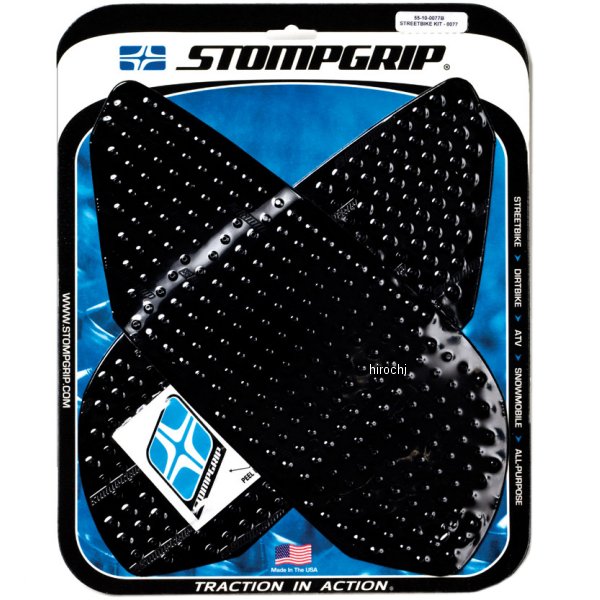 タンク グリップ ボルケーノ 06年-12年 トライアンフ 黒