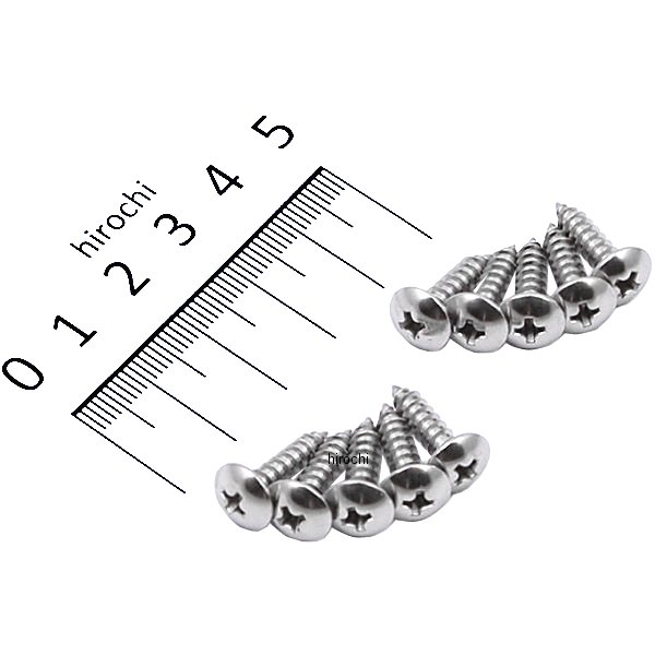 タッピングビスセット 汎用 M4x16mm ステンレス 10本入り