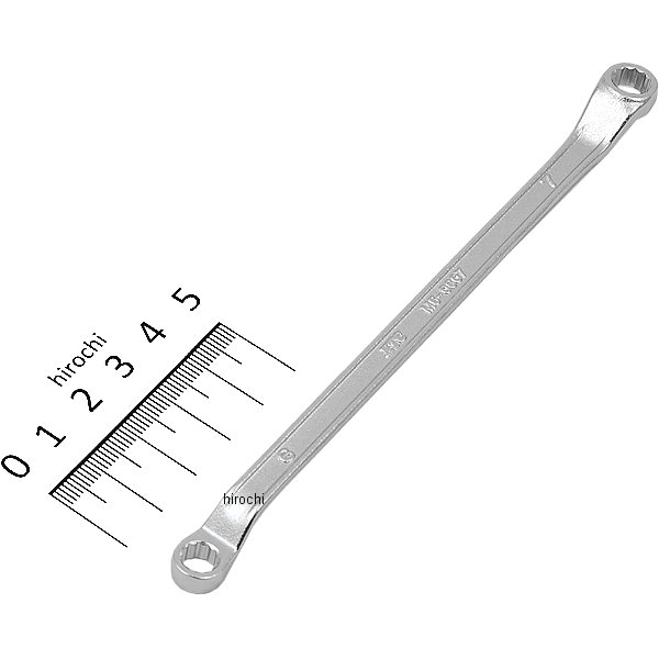 45°×6°ロングめがねレンチ (6mm / 7mm)