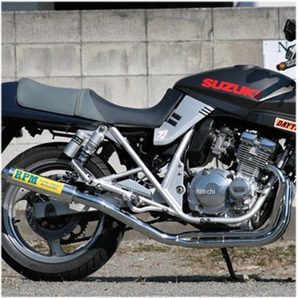 フルエキゾースト 4in2in1 91年-99年 カタナ GSX250S アルミ