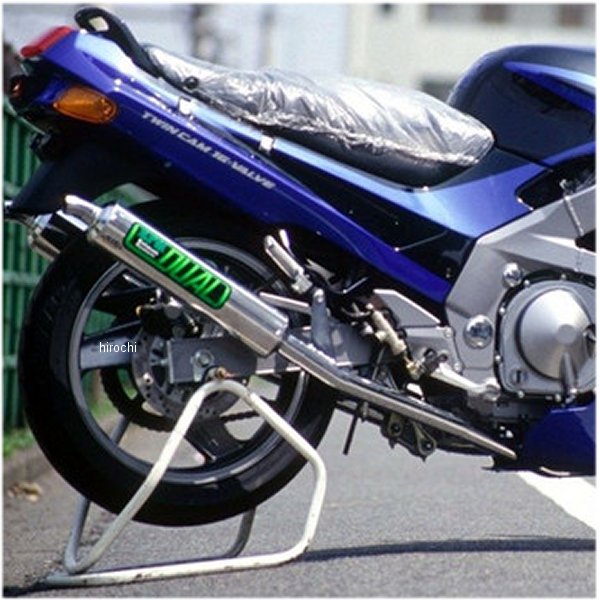 フルエキゾースト デュアル 左右出し 93年-00年 ZZR400 アルミ