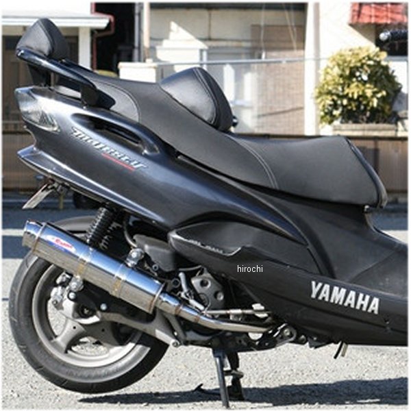 フルエキゾースト 80D-RAPTOR マジェスティ125 ステンレス