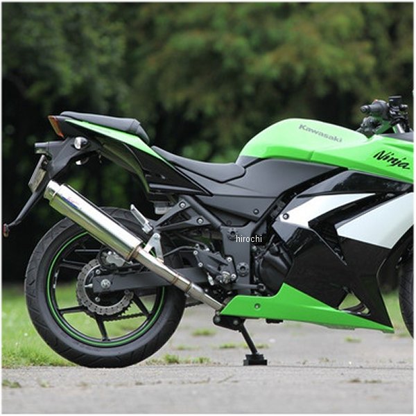 スリップオンマフラー 80D-RAPTOR ニンジャ250R ステンレス