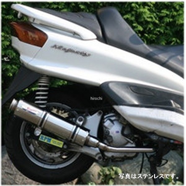 フルエキゾースト 80D-RAPTOR 02年-06年 マジェスティ250 SG03J ブルーチタン