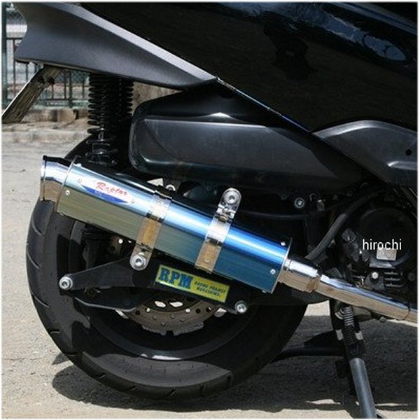 フルエキゾースト 80D-RAPTOR フォルツァ MF10 ブルーチタン