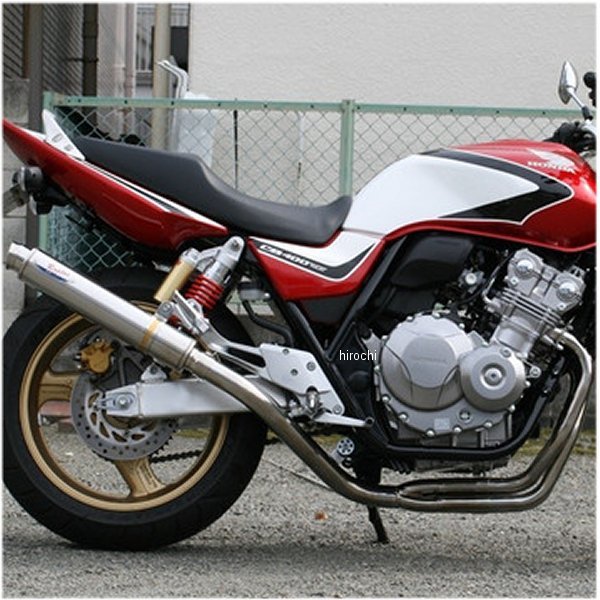 フルエキゾースト 80D-RAPTOR CB400SF REVO NC42 ステンレス