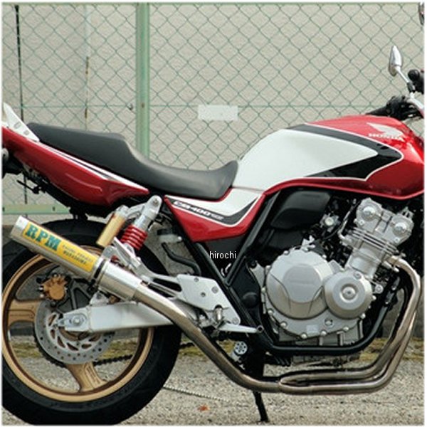 フルエキゾースト 4in2in1 CB400SF REVO NC42 アルミ