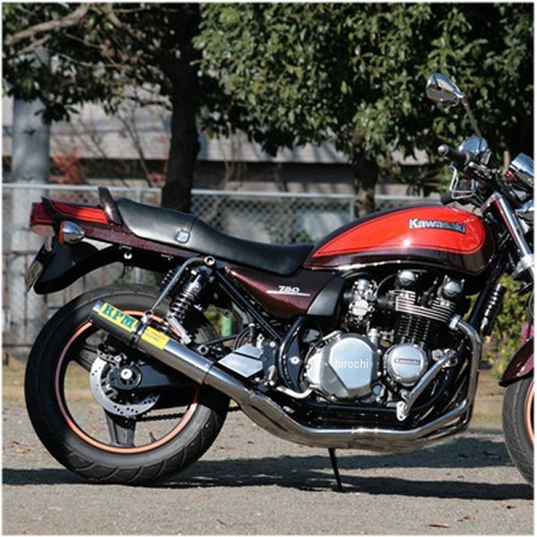 フルエキゾースト 4in2in1 全年式 ゼファー750 アルミ