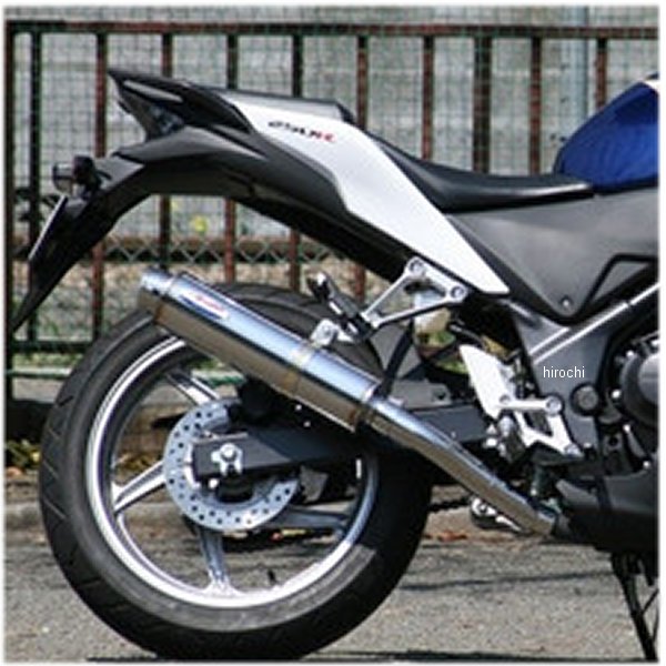 スリップオンマフラー 80D-RAPTOR 11年-13年 CBR250R JBK-MC41 ステンレス