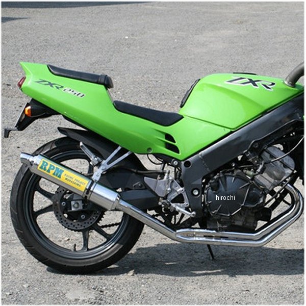 フルエキゾースト 4in2in1 89年-99年 ZXR250、ZXR250R アルミ