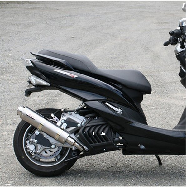 フルエキゾースト 80D-RAPTOR マジェスティS チタン