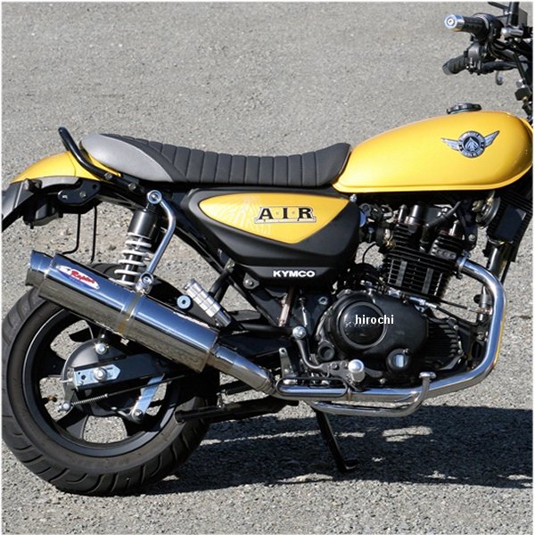 フルエキゾースト 80D-RAPTOR AIR150 RT30HC  ステンレス