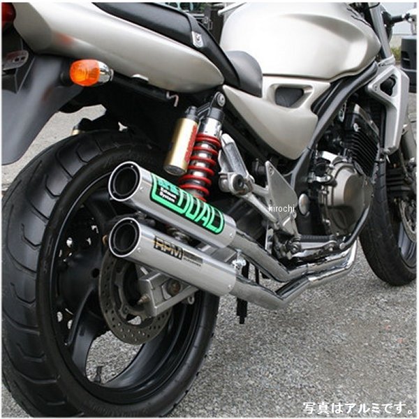 フルエキゾースト デュアル 右2本出し バリオス2 チタン