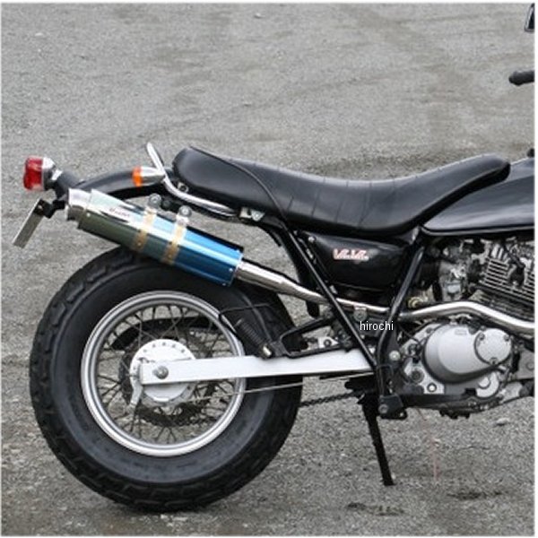 フルエキゾースト 80D-RAPTOR 04年-07年 バンバン200 ブルーチタン