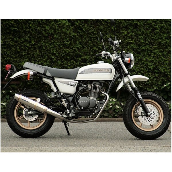 フルエキゾースト 80D-RAPTOR 08年 エイプ100タイプD ステンレス