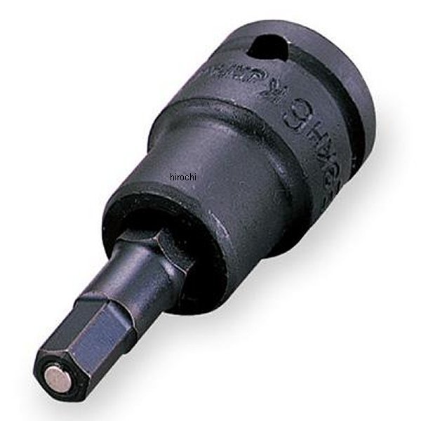 ヘキサゴンソケット(マグネット付) 対辺 5mm 長さ 50mm 差込角 9.5mm (3/8インチ)