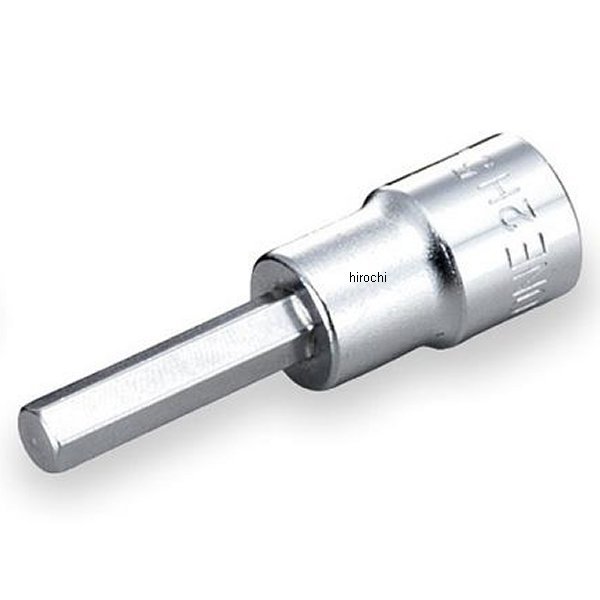 ヘキサゴンソケット 対辺 10mm 長さ 57mm 差込角 6.35mm (1/4インチ)