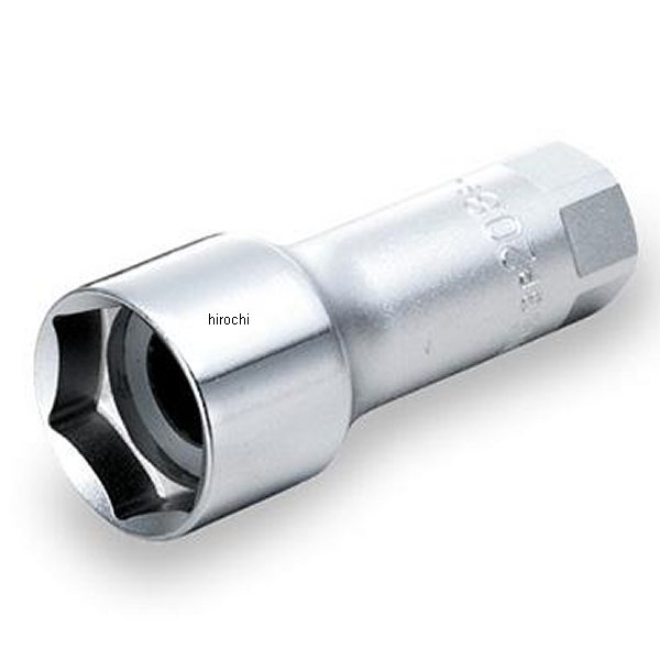 プラグソケット(6角・マグネット付) 対辺 19mm 長さ 64mm 差込角 9.5mm (3/8インチ)