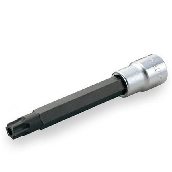 ロングトルクスソケット(いじり防止タイプ) T50 長さ 125mm 差込角 9.5mm (3/8インチ)