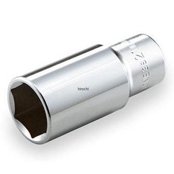 ディープソケット(6角) 対辺 23mm 長さ 64mm 差込角 9.5mm (3/8インチ)