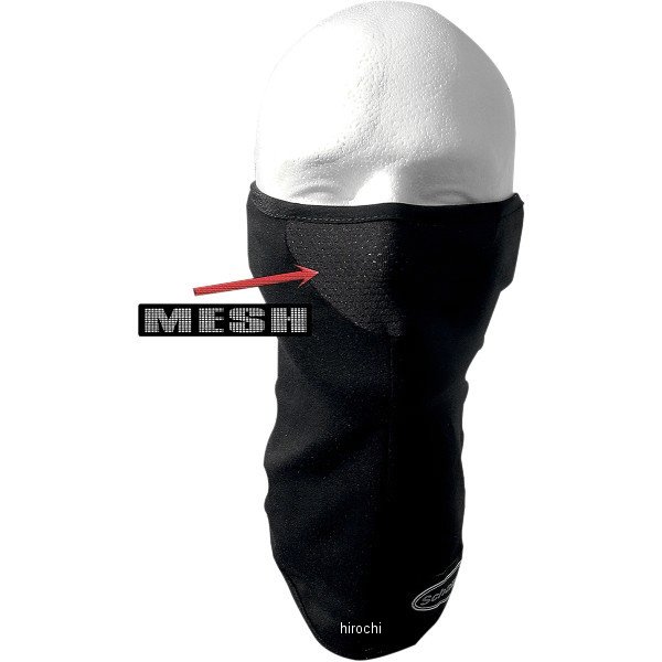 『セール特価』 ハーフフェイスマスク 黒