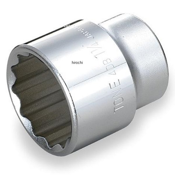 ソケット(12角) インチ 対辺 1-3/16インチ 長さ 47mm 差込角 12.7mm (1/2インチ)