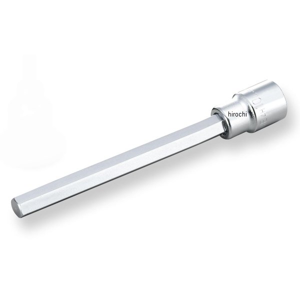 超ロングヘキサゴンソケット 対辺 7mm 長さ 150mm 差込角 12.7mm (1/2インチ)
