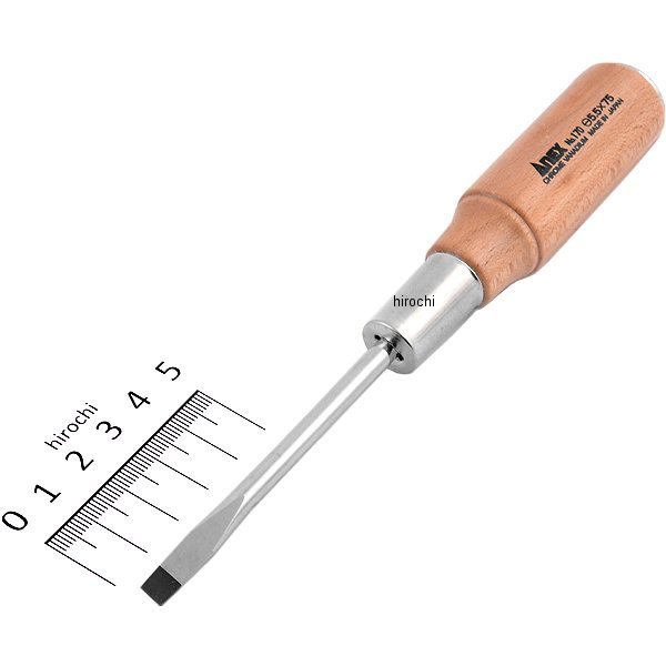 木柄貫通ドライバー (-)5.5X75