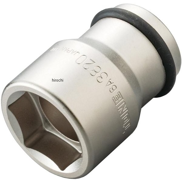 ホイルナットコンビソケット バス トラック等 対辺41mm-□19mm 長さ 80mm 差込角 19mm (3/4インチ)