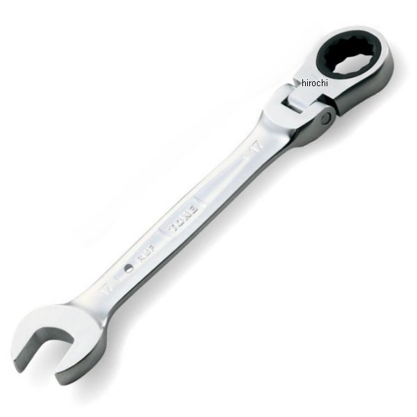 首振ラチェット めがねレンチ サイズ 18mm 長さ 203mm