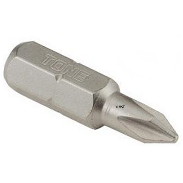 ドライバー ビット (+) No.2 長さ 11mm ビット 二面幅 6.35mm (1/4インチ) 5個売り