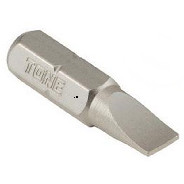 ドライバー ビット (-) 0.8x5.5 長さ 11mm ビット 二面幅 6.35mm (1/4インチ) 5個売り