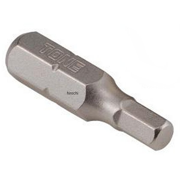 ヘキサゴンビット 対辺 4mm 長さ 25mm ビット 二面幅 6.35mm (1/4インチ) 5個売り