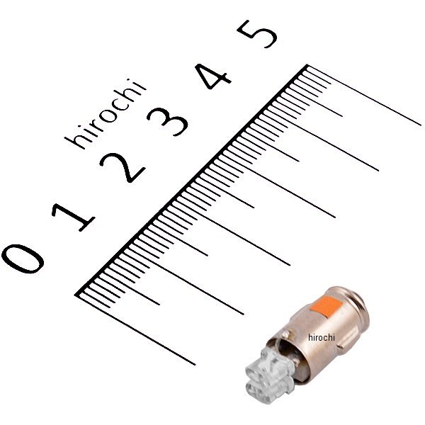 メーター ポジション ライセンス用 拡散タイプL700F 12v用 ピン式口金タイプ オレンジ