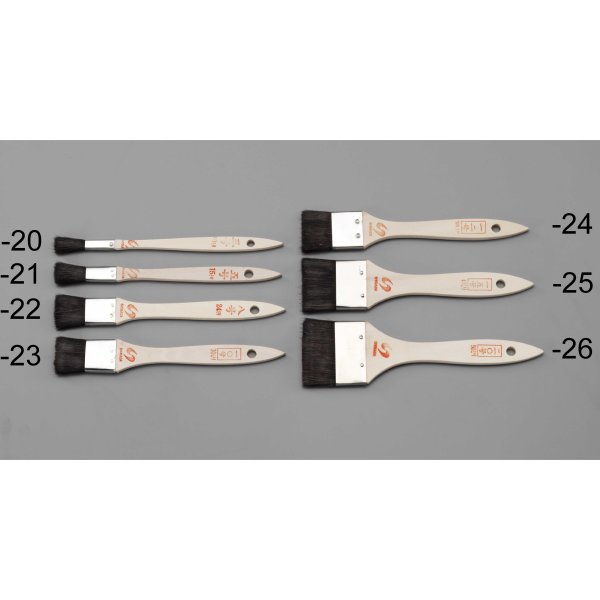 7本組 ラック ニス用刷毛セット