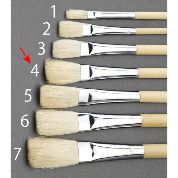 12mm ポスターカラー筆