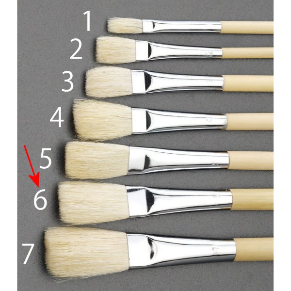 17mm ポスターカラー筆