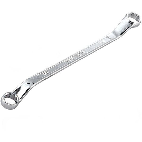 ロング めがねレンチ (45°) 両口 対辺 15/16-1インチ インチ 長さ 381mm