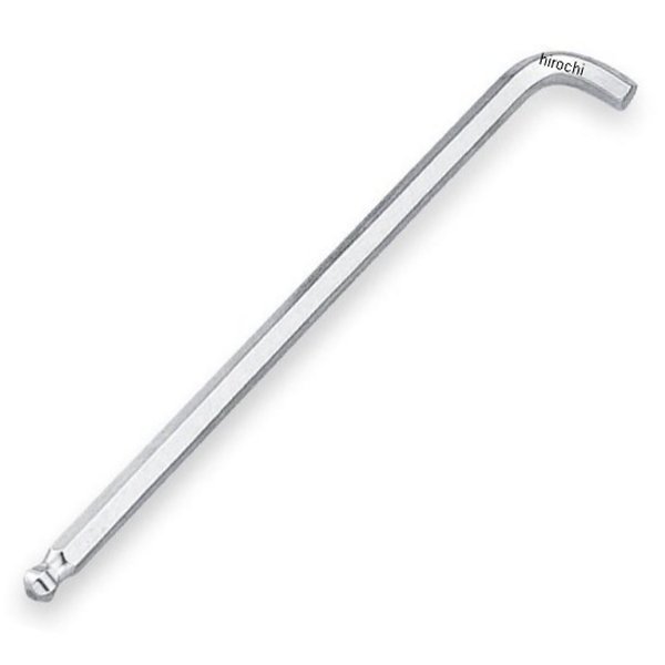 マスターツール首下ショート ロングボールポイントL形レンチ サイズ 2.5mm 長さ 86mm