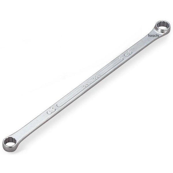 超ロング めがねレンチ (ストレート) 両口 対辺 16-18mm 長さ 390mm