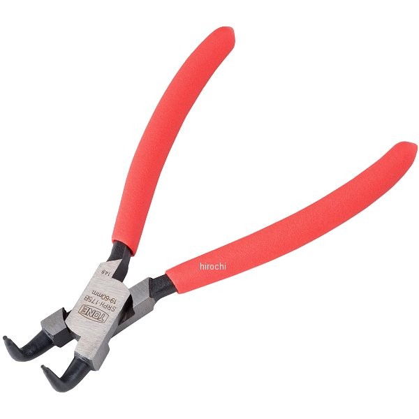 スナップリングプライヤ(ベントタイプ・穴用 ) 先端 0.9Φ サイズ 125mm 長さ 130mm