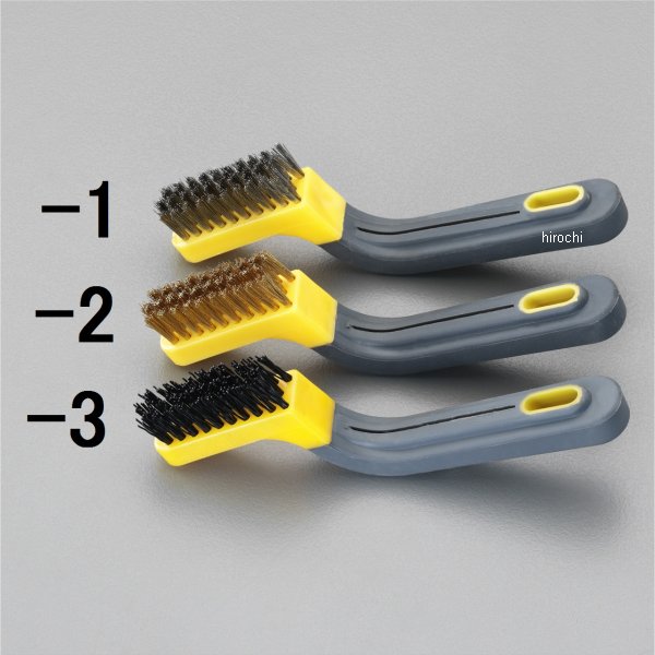 57x22mm/180mm ブラシ(ステンレス製/3行)