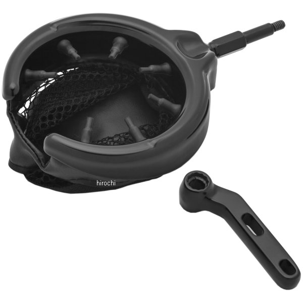 メッシュバスケット ドリンクホルダー 黒