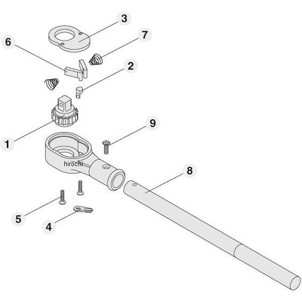 リペアキット 適応機種 新471B 差込角 19mm (3/4インチ)