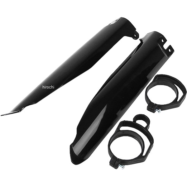 12707-33 フォークカバー 96年-04年 KX500、KX250、KX125 黒