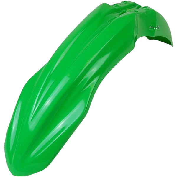 フロントフェンダー 13年-16年 カワサキ KX250F 緑