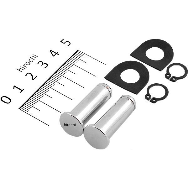 フットペグ ピン 1インチ(25mm) ワイドマウント (2個入り)